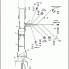 FLHTC 1FF4 ELECTRA GLIDE CLASSIC (2010) MAIN WIRING HARNESS - NON-ABS BRAKES (FAIRING MODELS) (2...