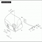 FLSTSE 1PY9 CVO SOFTAIL CONVERTIBLE (2010) Кофры боковые