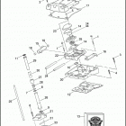 FLHR 1FB4 ROAD KING (2010) ROCKER ARM ASSEMBLY & PUSH RODS - TWIN CAM 96 ™