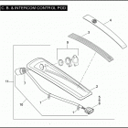 FLHTCU 1FC4 ULTRA CLASSIC (2010) C.B. & INTERCOM CONTROL POD