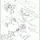 FLHTCUSE5 1PR8 CVO ULTRA CLASSIC (2010) WINDSHIELD, FAIRING & HEADLAMP
