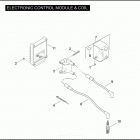 FLSTSE 1PY9 CVO SOFTAIL CONVERTIBLE (2010) ELECTRONIC CONTROL MODULE & COIL
