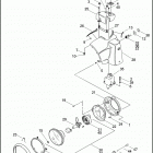 FLHPE 1FTM ROAD KING POLICE (2009) NACELLE & HEADLAMP - FLHP & FLHPE