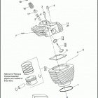 FLSTSB 1JM5 CROSS BONES (2010) CYLINDERS, HEADS, VALVES - TWIN CAM 96 ™