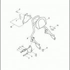 FLHXSE 1PZ8 CVO STREET GLIDE (2010) PASSENGER BACKREST