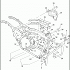 FLHTCUSE5 1PR8 CVO ULTRA CLASSIC (2010) FRAME & JIFFY STAND