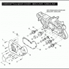 XL1200N 1CZ3 NIGHTSTER (2010) CAMSHAFTS & GEAR COVER - 883C / L / N / R, 1200C / L / N...