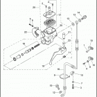 FLSTF 1BX5 FAT BOY (2010) FRONT BRAKE CONTROL