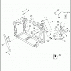 FLSTSE 1PY9 CVO SOFTAIL CONVERTIBLE (2010) FRAME & JIFFY STAND
