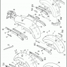 FXD 1GM4 DYNA SUPER GLIDE (2010) FENDERS & FENDER COVERS
