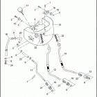 FXST 1BV5 SOFTAIL STANDARD (2010) OIL TANK & LINES -  ALL MODELS EXCEPT FXCWC