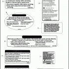 FLHTCUSE5 1PR8 CVO ULTRA CLASSIC (2010) Лейбл предостережения