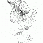 FLHXSE 1PZ8 CVO STREET GLIDE (2010) ENGINE MOUNTS & STABILIZER LINKS