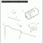 FLSTC 1BW5 HERITAGE SOFTAIL CLASSIC (2010) EVAPORATIVE EMISSIONS COMPONENTS