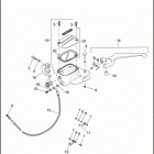 FLHTCUSE5 BLK PR-BLK CVO ULTRA CLASSIC BLACK (2010) CLUTCH CONTROL - FLHTCUSE5-BLK