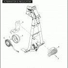 FXDC 1GV4 DYNA SUPER GLIDE CUSTOM (2009) ALTERNATOR & REGULATOR