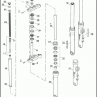 FXD 1GM4 DYNA SUPER GLIDE (2010) Передняя вилка
