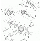 XR1200X 1LD6 XR1200X (2010) TURN SIGNALS, TAIL LAMP & LICENSE PLATE BRACKET - XR1200...