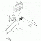 FXDC 1GV4 DYNA SUPER GLIDE CUSTOM (2007) IGNITION MODULE & COIL