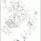 XR1200 1LA6 XR1200 (2009) ROCKER ARMS, COVERS, & PUSH RODS - XR1200