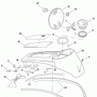 FLTR3 CVO (Japan only) (2009) FUELTANK CONSOLE