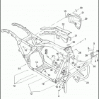 FLTRSE3 1PV8 CVO ROAD GLIDE (2009) FRAME & JIFFY STAND