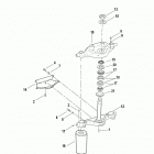FLHTCU4 CVO (Japan only) (2009) FRONT FORK - BRACKETS