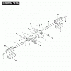 FLHTCU4 CVO (Japan only) (2009) HIGHWAY PEGS