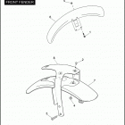 XR1200 1LA6 XR1200 (2009) Переднее крыло