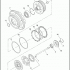 FXSTSSE 1PT9 CVO SOFTAIL SPRINGER (2007) Сцепление