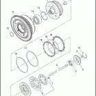FXDFSE 1PW8 CVO FAT BOB (2009) Сцепление