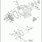 FLTRSE3 1PV8 CVO ROAD GLIDE (2009) TRANSMISSION BEARINGS & COVERS