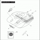 FLHRC 1FR4 ROAD KING CLASSIC (2009) SADDLEBAGS - FLHRC