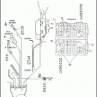 FLHR 1FB4 ROAD KING (2009) MAIN WIRING HARNESS - ABS BRAKES (NON-FAIRING MODELS) (3...