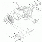 FLTR3 CVO (Japan only) (2009) TRANSMISSION BEARINGS & COVERS