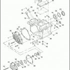 FXST 1BV5 SOFTAIL STANDARD (2009) TRANSMISSION HOUSING