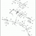FXDFSE 1PW8 CVO FAT BOB (2009) Подножки