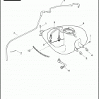 FLTRSE3 1PV8 CVO ROAD GLIDE (2009) Топливный бак