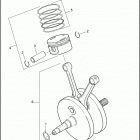 FXDFSE 1PW8 CVO FAT BOB (2009) PISTONS & FLYWHEEL ASSEMBLY