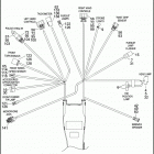 FLHPE 1FTM ROAD KING POLICE (2009) MAIN WIRING HARNESS - ABS BRAKES - FLHP & FLHPE
