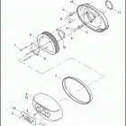 FLHTCUSE4 1PR8 CVO ULTRA CLASSIC (2009) Воздушный фильтр