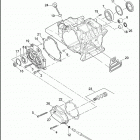 FLHTCUSE3 1PR8 CVO ULTRA CLASSIC (2008) TRANSMISSION BEARINGS & COVERS