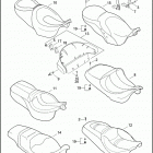 FLHTC 1FF4 ELECTRA GLIDE CLASSIC (2009) SEATS