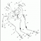 FXST 1BV5 SOFTAIL STANDARD (2009) OIL TANK & LINES -  ALL MODELS EXCEPT FXCW & FXCWC