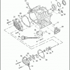 FXDC 1GV4 DYNA SUPER GLIDE CUSTOM (2009) TRANSMISSION BEARINGS & SIDE COVERS