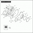 FLTRSE3 1PV8 CVO ROAD GLIDE (2009) PRIMARY HOUSING