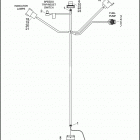 FXSTSSE3 1PT9 CVO SOFTAIL SPRINGER (2009) CONSOLE WIRING HARNESS