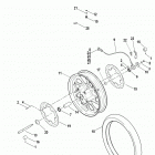 FLTR3 CVO (Japan only) (2009) Переднее колесо