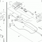 FLTRSE3 1PV8 CVO ROAD GLIDE (2009) TAIL LAMP - HDI, ENGLAND, JAPAN,& CANADA