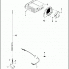 FLTRSE3 1PV8 CVO ROAD GLIDE (2009) SOUND SYSTEM